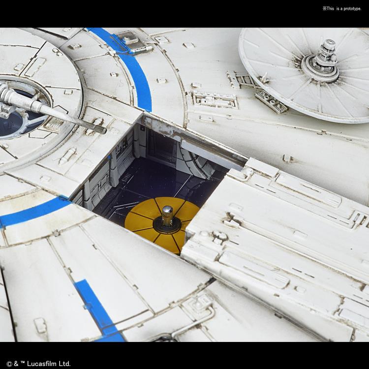 Solo: A Star Wars Story Millennium Falcon (Lando Calrissian Ver.) 1/144 Scale Model Kit Gallery Image 13