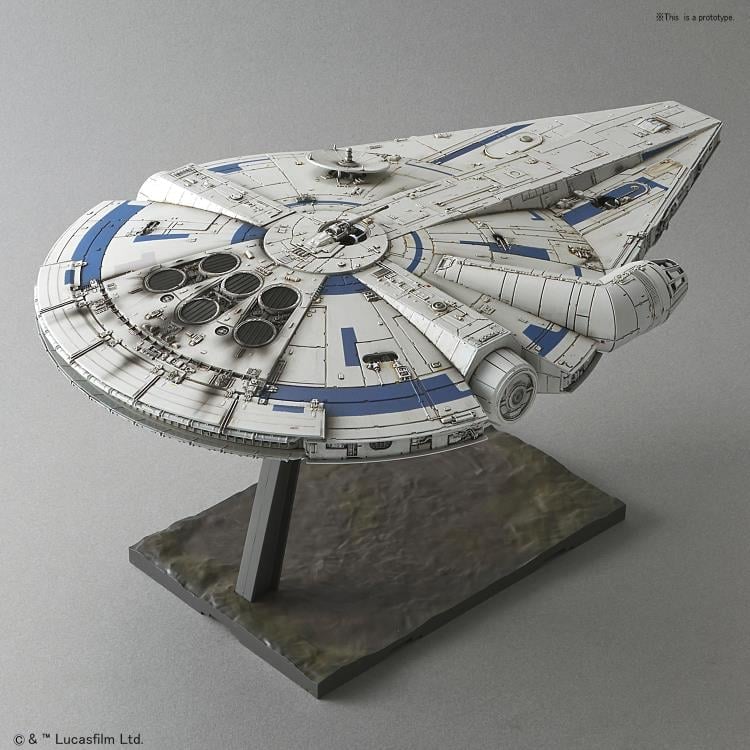 Solo: A Star Wars Story Millennium Falcon (Lando Calrissian Ver.) 1/144 Scale Model Kit Gallery Image 5