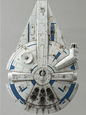 Solo: A Star Wars Story Millennium Falcon (Lando Calrissian Ver.) 1/144 Scale Model Kit Gallery Image 2