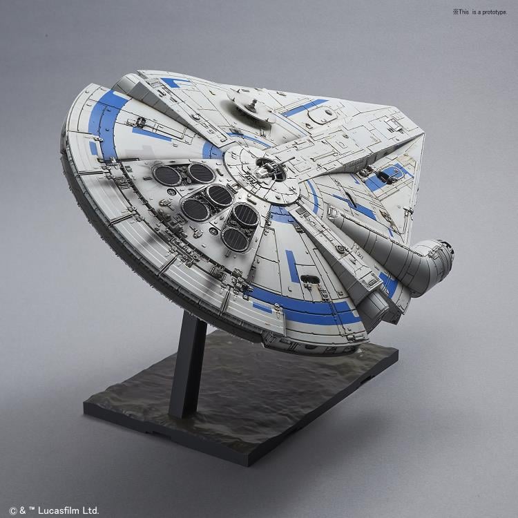 Solo: A Star Wars Story Millennium Falcon (Lando Calrissian Ver.) 1/144 Scale Model Kit Gallery Image 7