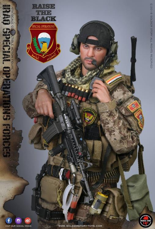 Iraq Special Operations Forces SAW Gunner 1/6 Scale Figure Gallery Image 8