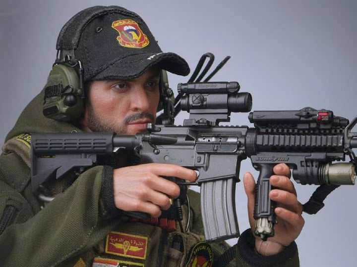 Iraq Special Operations Forces SAW Gunner 1/6 Scale Figure Gallery Image 1