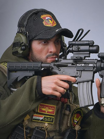 Iraq Special Operations Forces SAW Gunner 1/6 Scale Figure Gallery Image 2