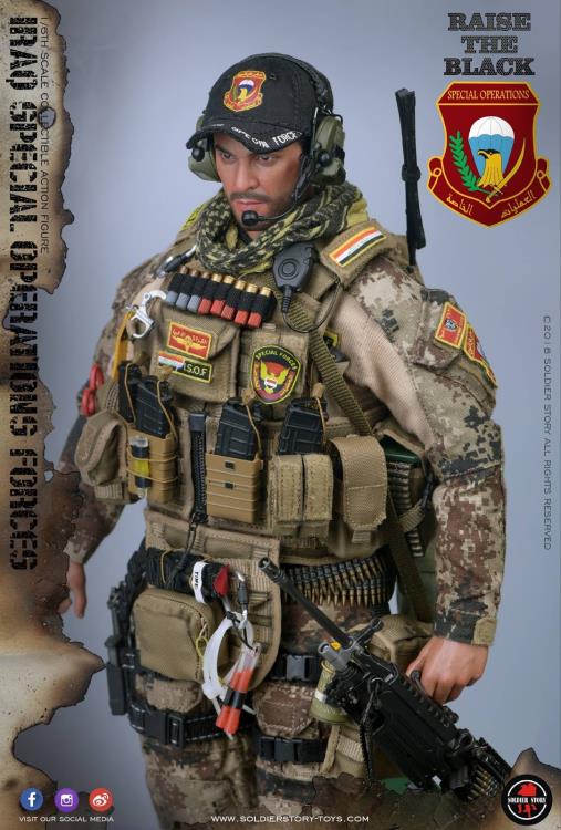 Iraq Special Operations Forces SAW Gunner 1/6 Scale Figure Gallery Image 10
