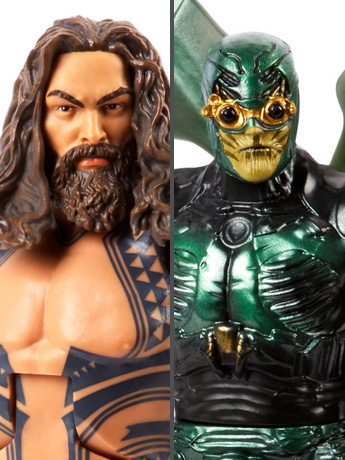 Justice League DC Comics Multiverse Wave 1 Alternate Set of 2 Figures (Collect & Connect Steppenwolf) Gallery Image 2