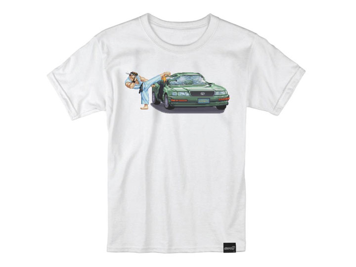 Street Fighter II Bonus Stage T-Shirt Gallery Image 1