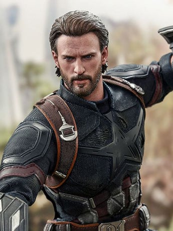 Avengers: Infinity War MMS480 Captain America 1/6th Scale Collectible Figure Gallery Image 2