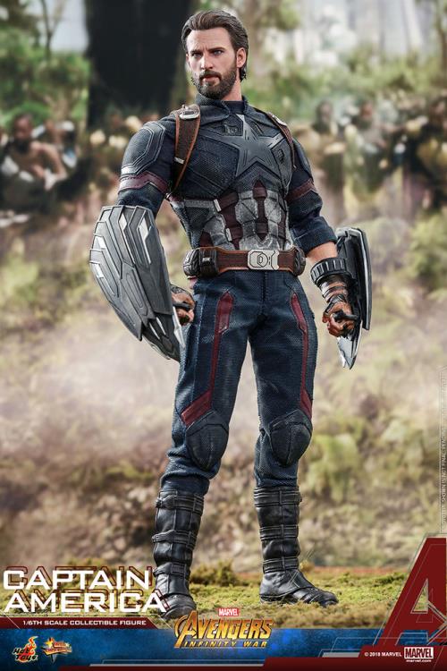Avengers: Infinity War MMS480 Captain America 1/6th Scale Collectible Figure Gallery Image 11