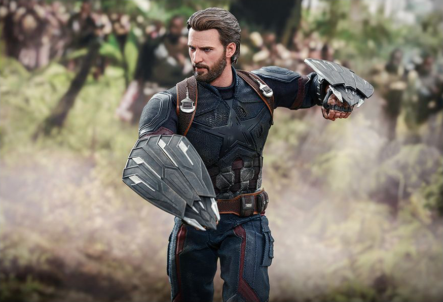 Avengers: Infinity War MMS480 Captain America 1/6th Scale Collectible Figure Gallery Image 5
