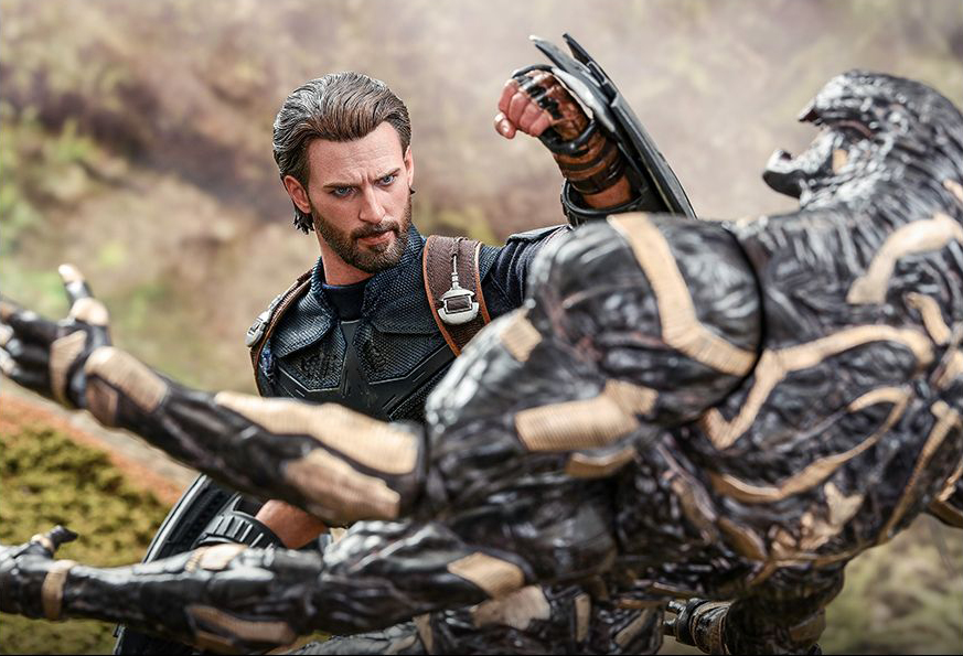 Avengers: Infinity War MMS480 Captain America 1/6th Scale Collectible Figure Gallery Image 3