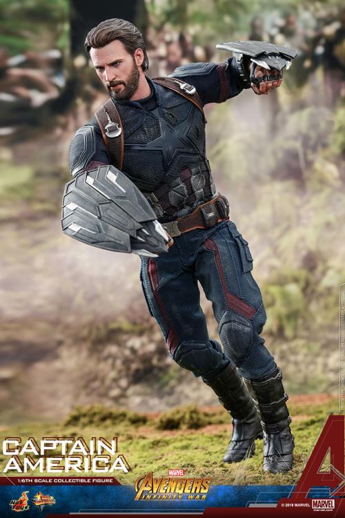 Avengers: Infinity War MMS480 Captain America 1/6th Scale Collectible Figure Gallery Image 10