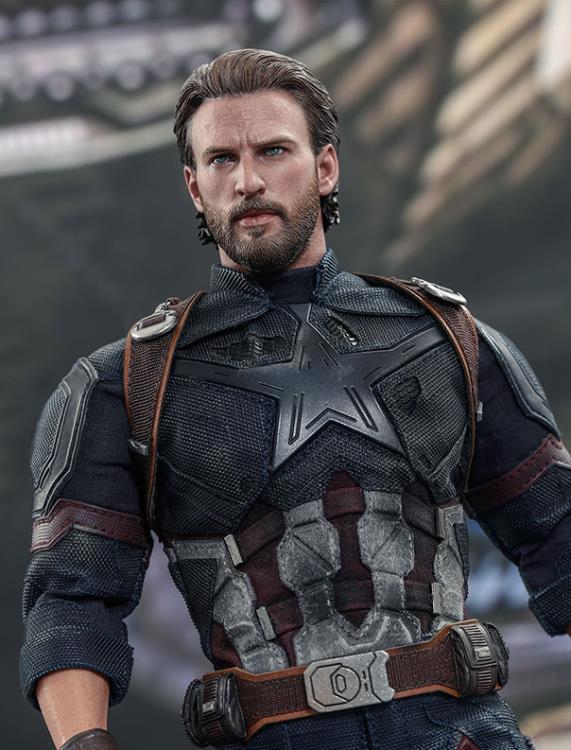 Avengers: Infinity War MMS480 Captain America 1/6th Scale Collectible Figure Gallery Image 8
