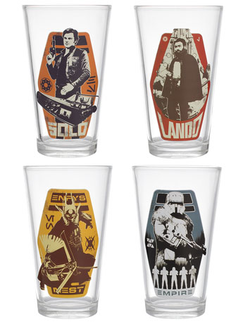 Solo: A Star Wars Story Pint Glass Set of 4 Gallery Image 2