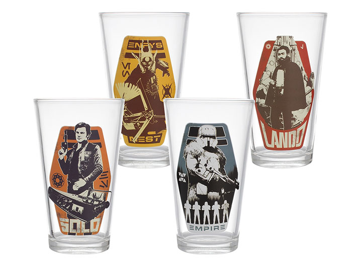 Solo: A Star Wars Story Pint Glass Set of 4 Gallery Image 1
