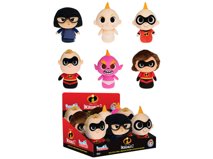 SuperCute Plushies: Incredibles 2 Box of 9 Gallery Image 1