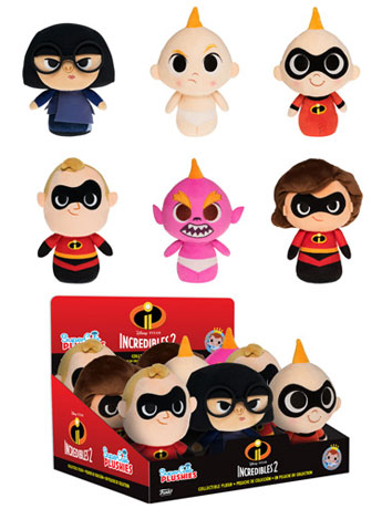 SuperCute Plushies: Incredibles 2 Box of 9 Gallery Image 2