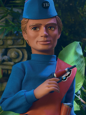 Thunderbirds Gordon Tracy (International Rescue) Character Replica Figure Gallery Image 2