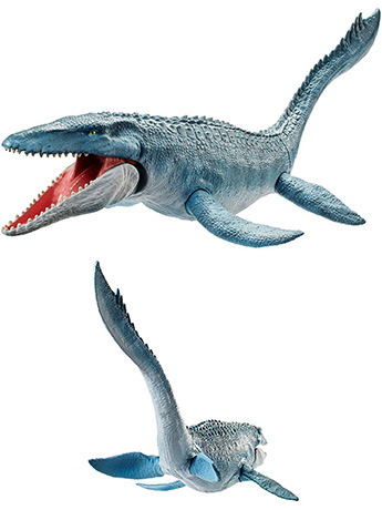 Jurassic World: Fallen Kingdom Mosasaurus Real Feel Figure Gallery Image 2