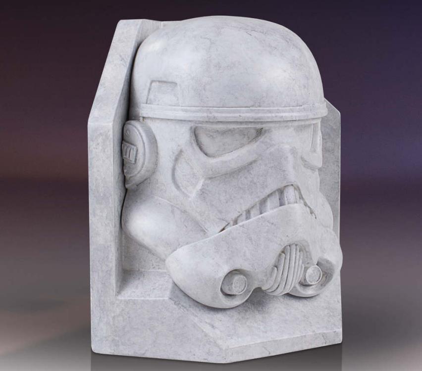 Star Wars Stoneworks Stormtrooper Faux Marble Bookend Gallery Image 4