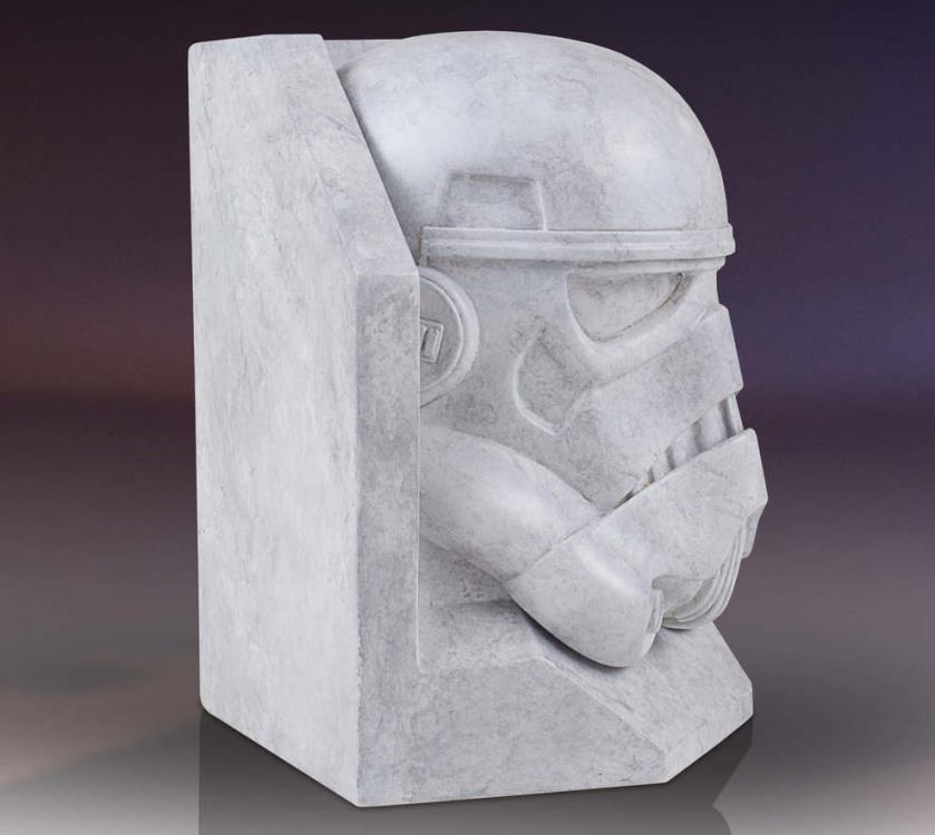 Star Wars Stoneworks Stormtrooper Faux Marble Bookend Gallery Image 5