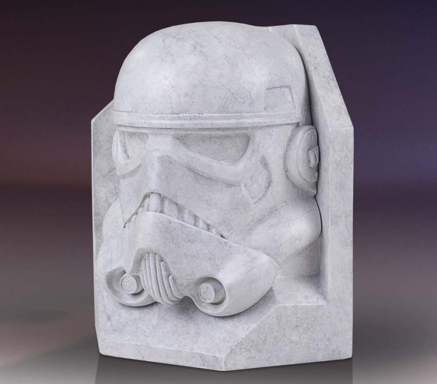 Star Wars Stoneworks Stormtrooper Faux Marble Bookend Gallery Image 7