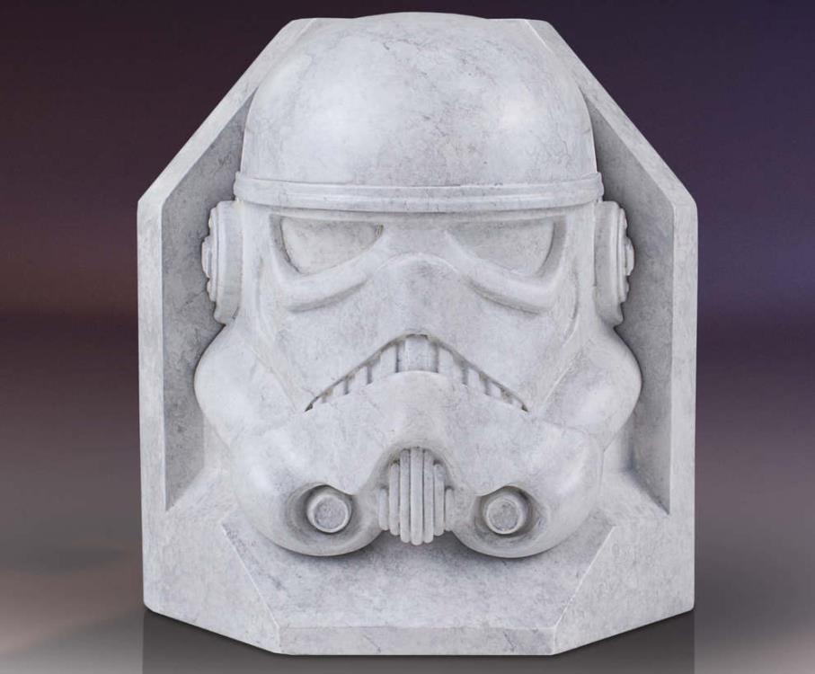 Star Wars Stoneworks Stormtrooper Faux Marble Bookend Gallery Image 9