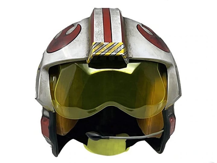 Star Wars Luke Skywalker Rebel Pilot (A New Hope) 1:1 Scale Wearable Helmet Gallery Image 1
