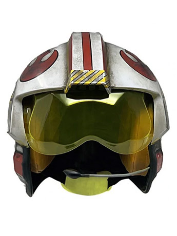 Star Wars Luke Skywalker Rebel Pilot (A New Hope) 1:1 Scale Wearable Helmet Gallery Image 2