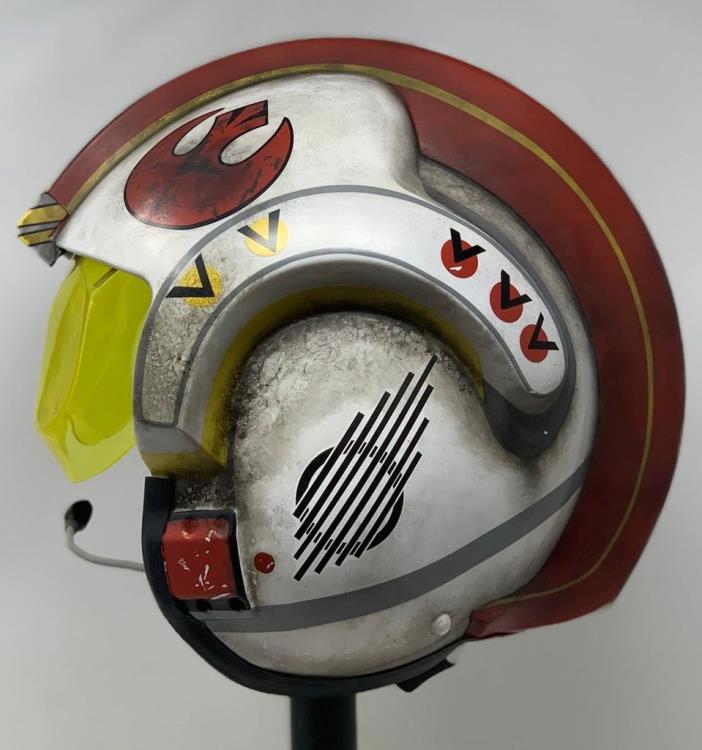 Star Wars Luke Skywalker Rebel Pilot (A New Hope) 1:1 Scale Wearable Helmet Gallery Image 10