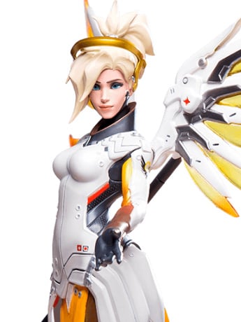 Overwatch Mercy Statue Gallery Image 2