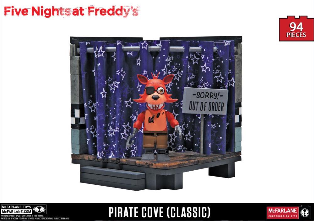Five Nights at Freddy's Classic Pirate Cove & The Office Small Construction Sets Gallery Image 3