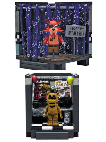 Five Nights at Freddy's Classic Pirate Cove & The Office Small Construction Sets Gallery Image 2
