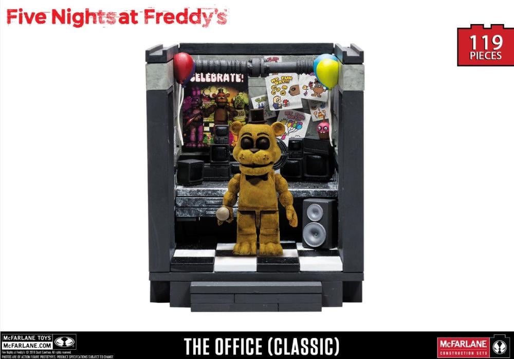 Five Nights at Freddy's Classic Pirate Cove & The Office Small Construction Sets Gallery Image 4
