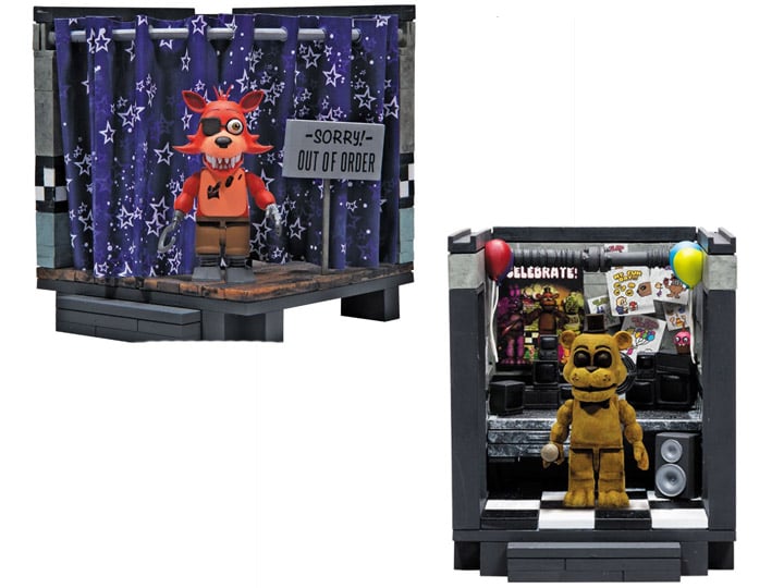 Five Nights at Freddy's Classic Pirate Cove & The Office Small Construction Sets Gallery Image 1