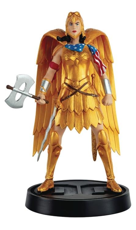 DC Wonder Woman Mythologies Figurine Collection #2 Golden Eagle Armor Wonder Woman Gallery Image 3