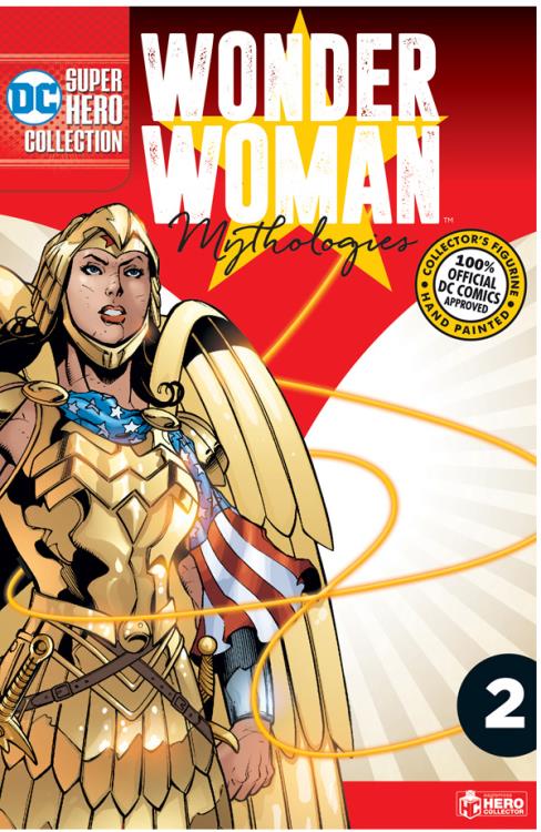 DC Wonder Woman Mythologies Figurine Collection #2 Golden Eagle Armor Wonder Woman Gallery Image 4
