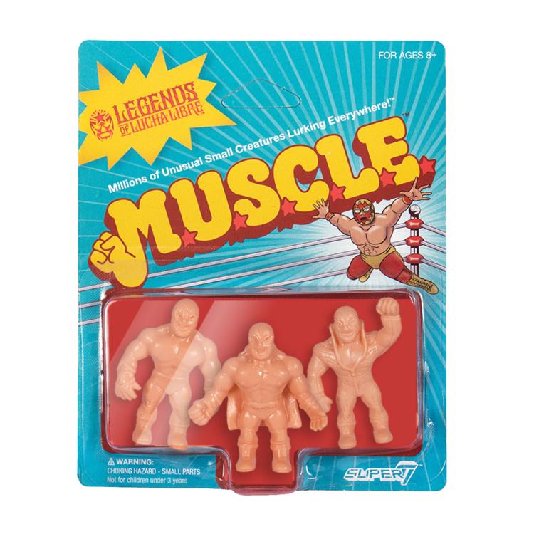 Legends of Lucha Libre M.U.S.C.L.E. Set of 2 Three-Packs Gallery Image 4