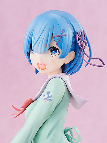 Re:Zero Starting Life in Another World Rem (High School Uniform Ver.) 1/7 Scale Figure Gallery Image 2