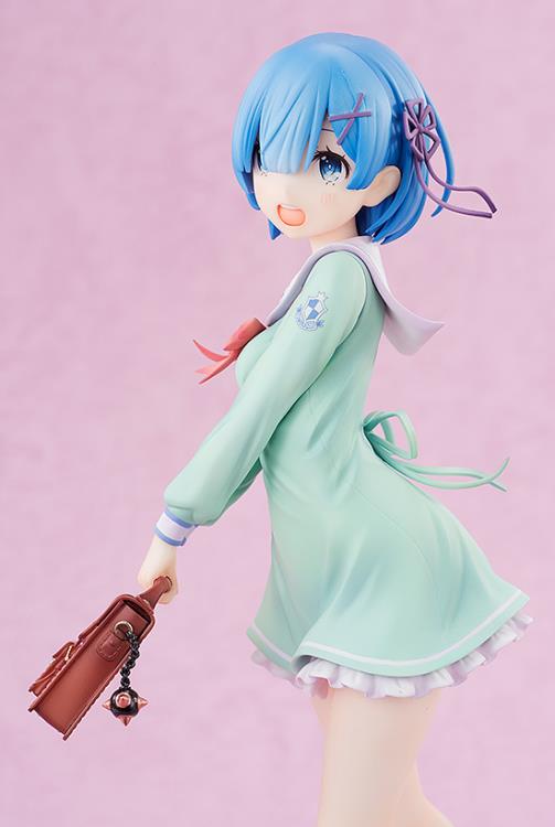 Re:Zero Starting Life in Another World Rem (High School Uniform Ver.) 1/7 Scale Figure Gallery Image 8