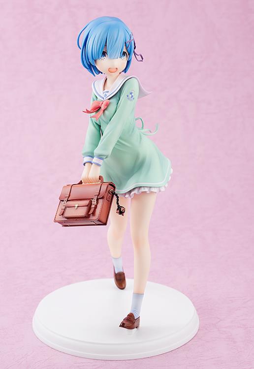 Re:Zero Starting Life in Another World Rem (High School Uniform Ver.) 1/7 Scale Figure Gallery Image 6