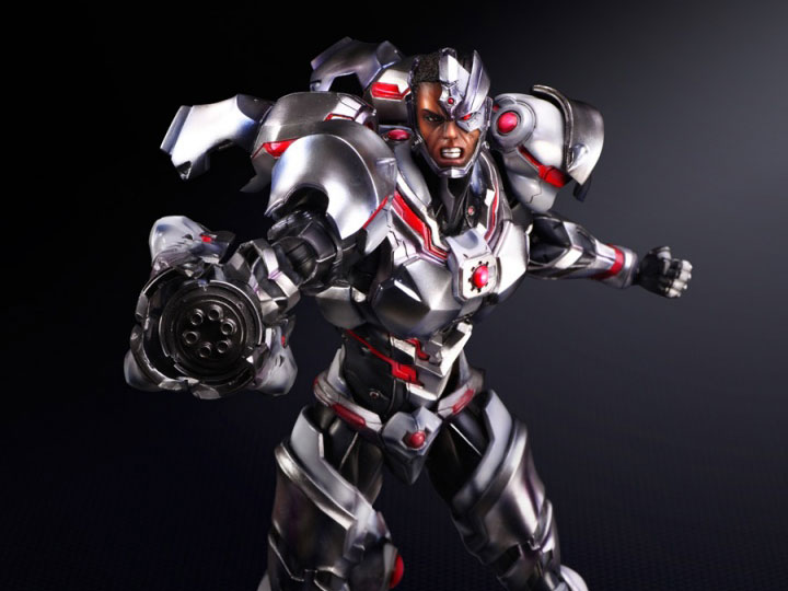 DC Universe Variant Play Arts Kai Series 4 Cyborg Gallery Image 1