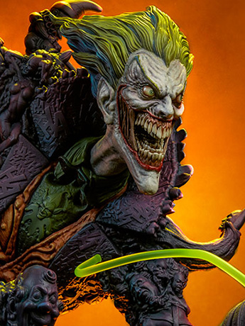 DC Comics Gotham City Nightmare Collection Joker Statue Gallery Image 2