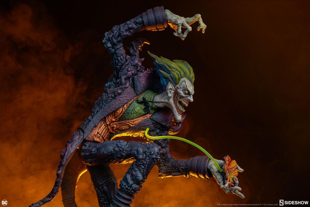 DC Comics Gotham City Nightmare Collection Joker Statue Gallery Image 10