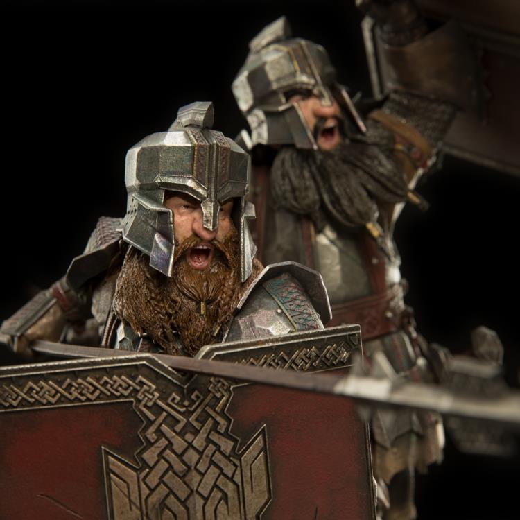 The Hobbit Dwarf Soldiers of The Iron Hills 1/6 Scale Statue Gallery Image 7