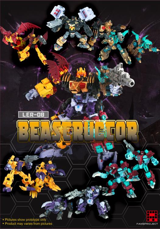 Saurus Ryu-Oh Beastructor Combiner Set Gallery Image 18