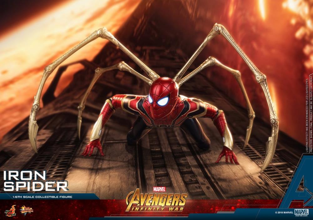 Avengers: Infinity War MMS482 Iron Spider 1/6th Scale Collectible Figure Gallery Image 17