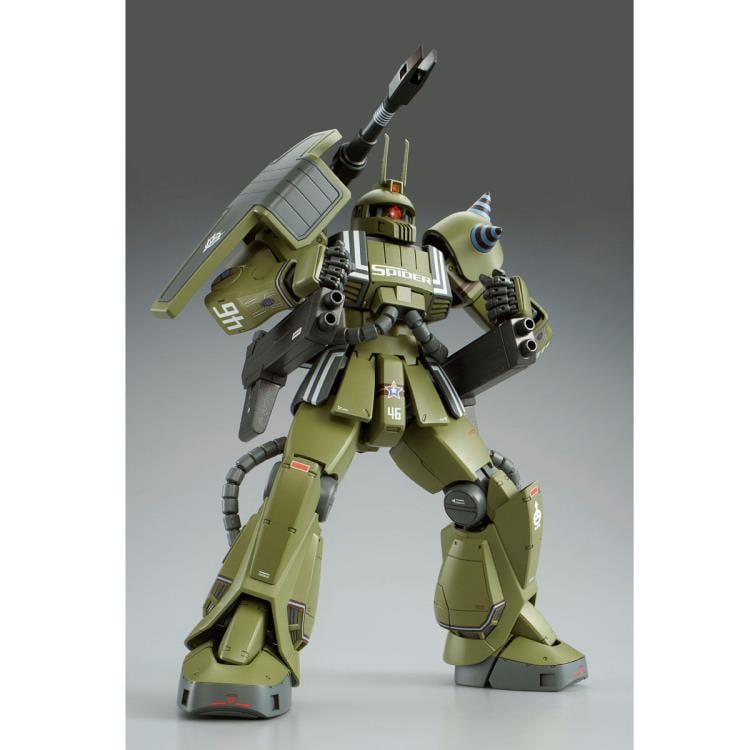 Gundam MG 1/100 Zaku Cannon (Ian Graden Custom) Exclusive Model Kit Gallery Image 7
