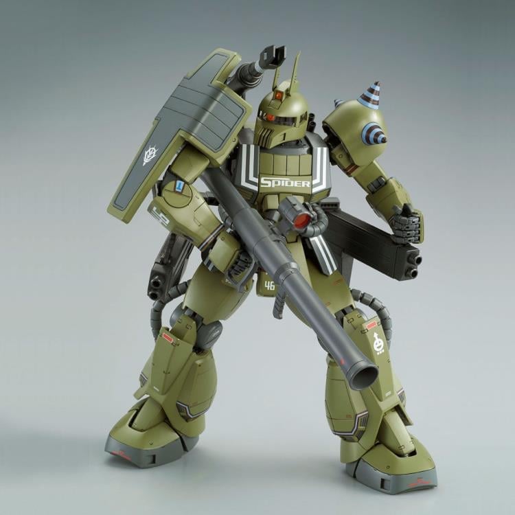 Gundam MG 1/100 Zaku Cannon (Ian Graden Custom) Exclusive Model Kit Gallery Image 5