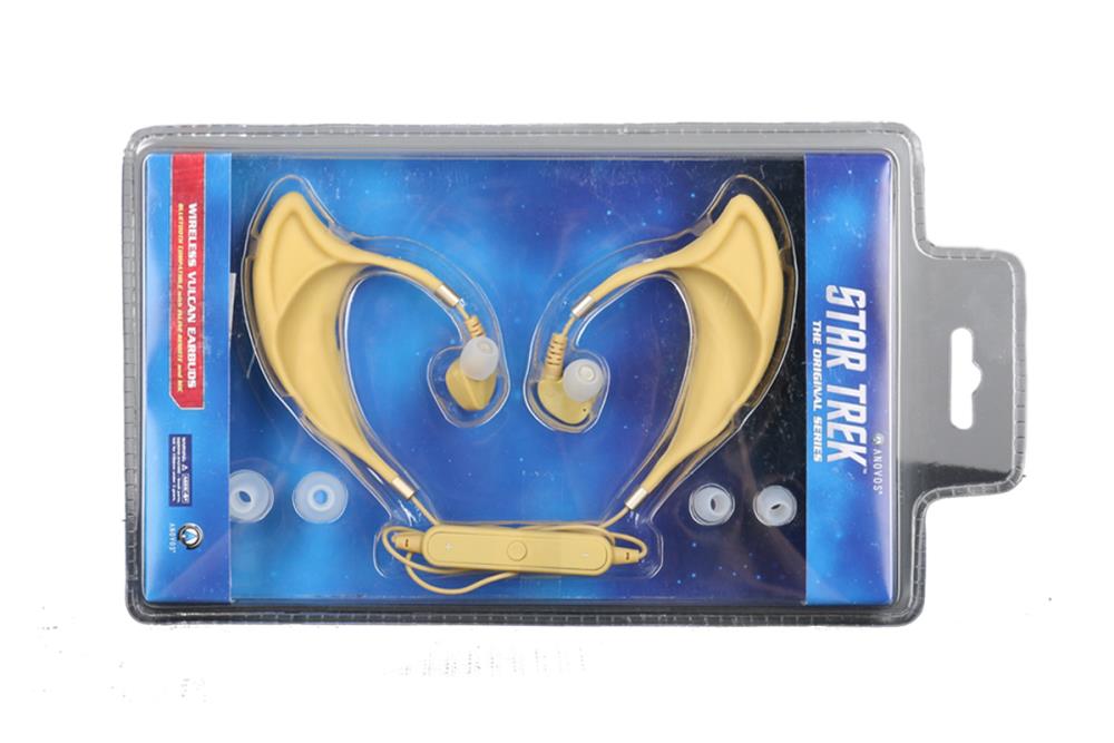 Star Trek Wireless Vulcan Earbuds With Inline Remote & Mic Gallery Image 5
