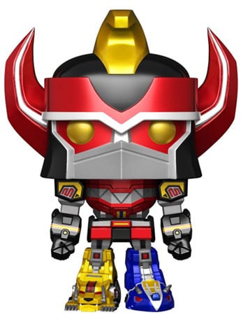 Pop! TV: Power Rangers 6" Super Sized Megazord (Metallic) Exclusive Gallery Image 2